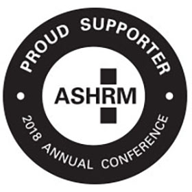 ASHRM Supporter logo black