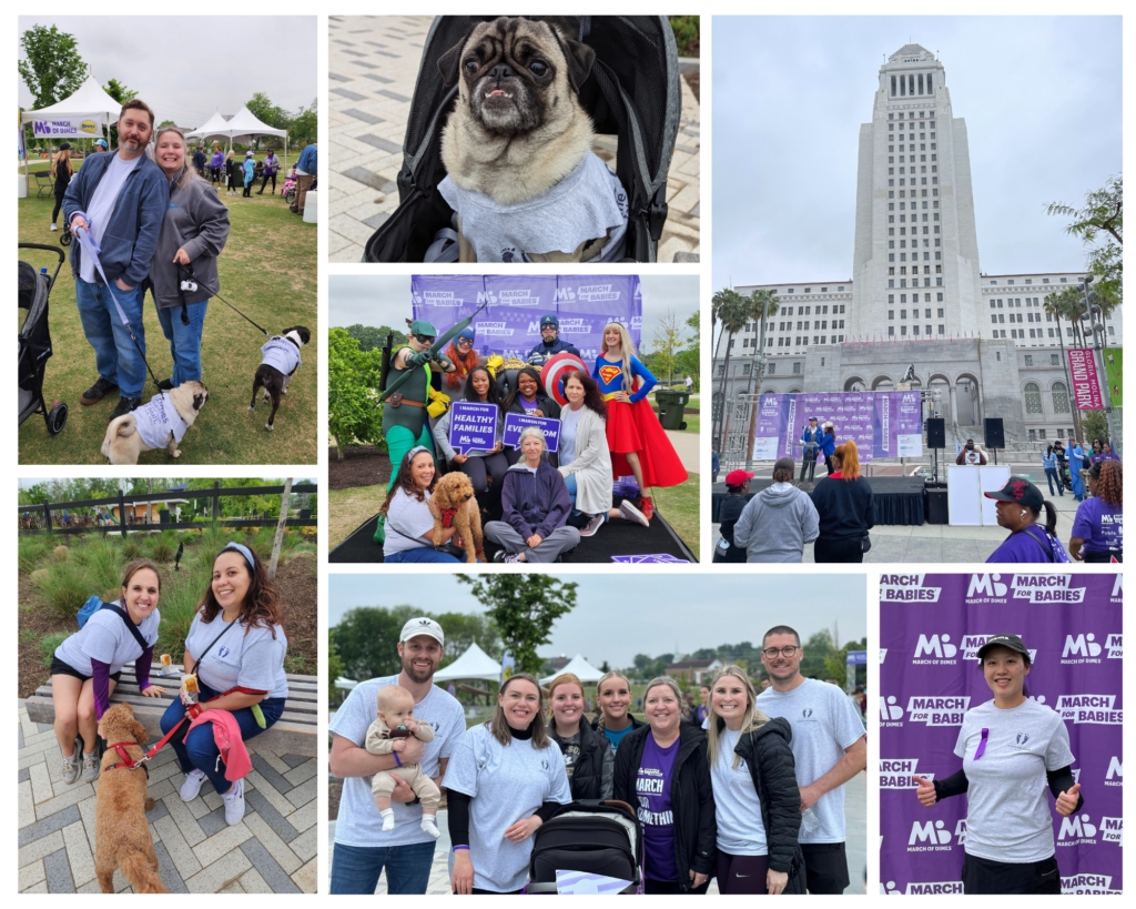 OBHG at the March of Dimes March for Babies events